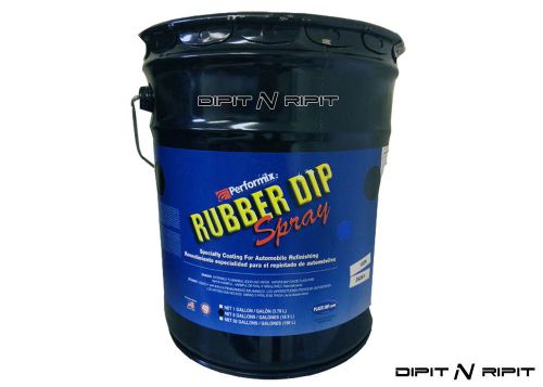Plasti Dip Ready to Spray 5 Gallon Pail Matte Black Rubber Dip Spray