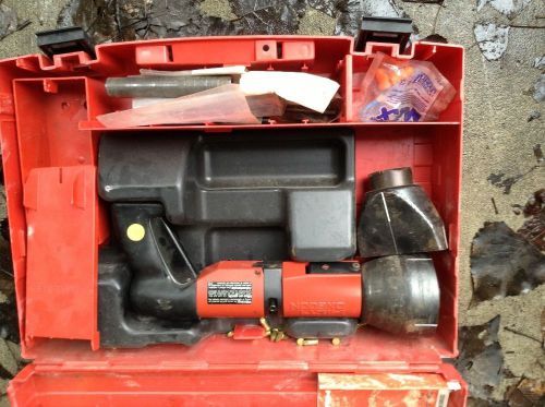 HILTI DX600N DX 600N POWDER ACTUATED ANCHOR TOOL W/CASE WORK GREAT!!!!