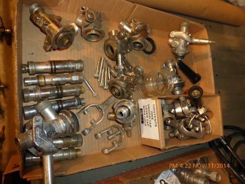 Sankey &#034;D&#034; type draft beer couplers (tavern heads)--1 lot of parts
