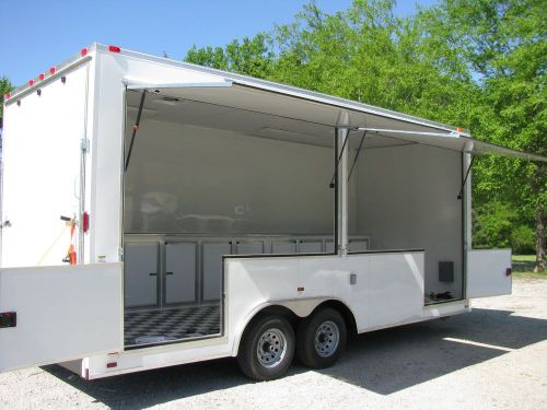 2015 20&#039; new display trailer, mobil showroom, marketing, catering, exhibit for sale