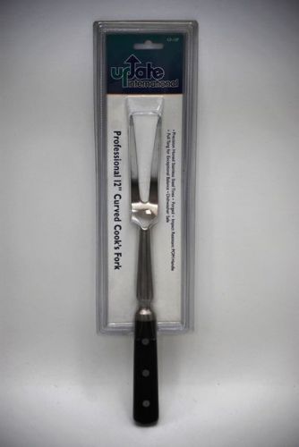 PROFESSIONAL 12&#034; CURVED COOK&#039;S BBQ FORK