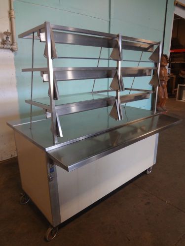 S.s. &#034;precision&#034; lighted self serve 3 tiered pastries/dessert buffet station for sale
