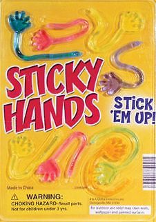 500 Sticky Hands In 1&#034; Vending Capsules Toys