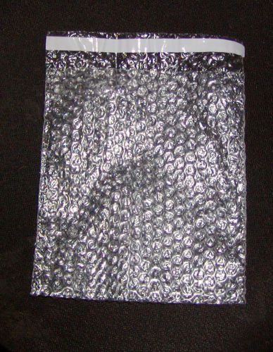100 7x8.5 SELF-SEAL CLEAR 3/16&#034; BUBBLE OUT POUCHES PROTECTIVE WRAP BAGS