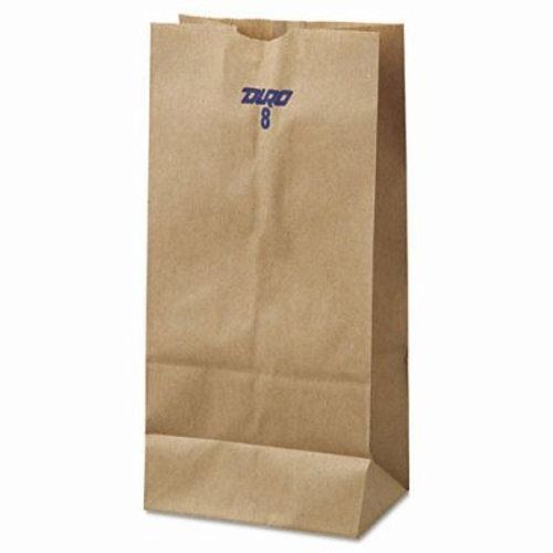 General 8# Paper Bag, 35-Pound Base, Kraft, 6-1/8 x 4.17 x 12-7/16 (BAGGK8500)