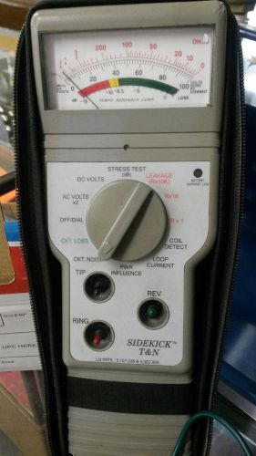 Tempo - sidekick t&amp;n transmission test set in case with manuals for sale