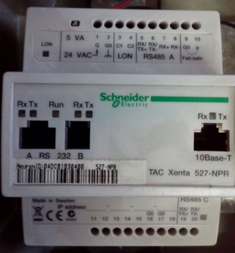 Schneider Electric Xenta 527 npr