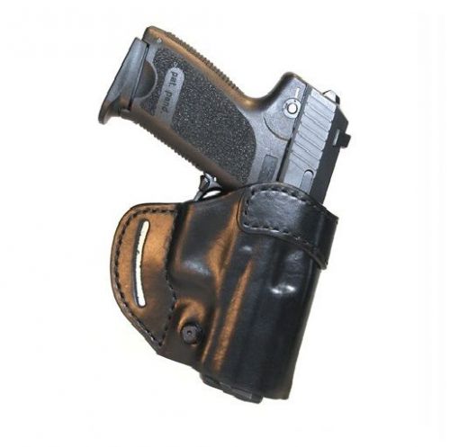 Blackhawk 420506BK Right Hand Black Compact Askins Leather Conceal Holster - S&amp;W
