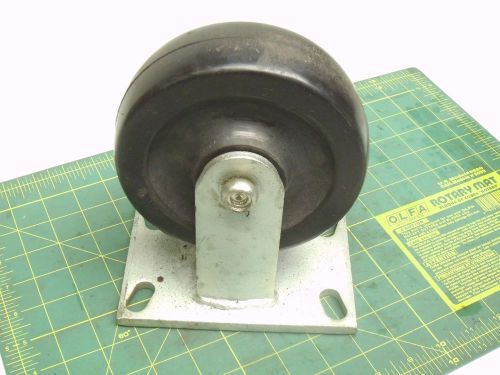 RIGID CASTER 6&#034; DIA WHEEL 2&#034; WIDTH 7 1/2 MOUNTED HEIGHT USED #57647