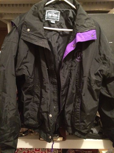 Black &amp; Purple Western Nevada Supply Construction Jacket