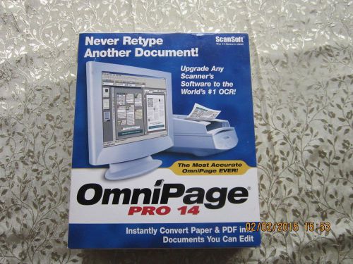 OmniPage PRO 14