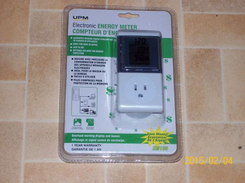 UPM Electronic Energy Meter EM100 - Measures Energy Consumption of Appliances