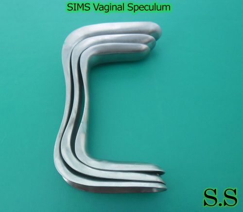 12 Set Of SIMS Vaginal Speculum OB/Gynecology Surgical Instruments