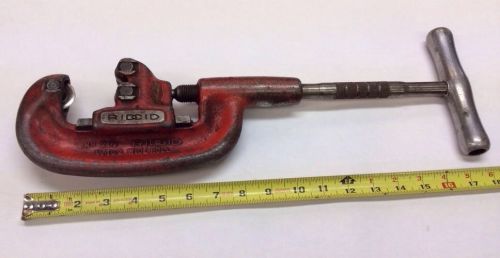 Ridgid Pipe And Tube Cutter 1/8 To 2 Wide Roll  No. 202