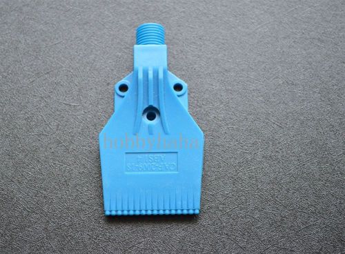 New 10 pcs Blue  Plastic ABS  Air Nozzle Air Knife 1/4&#039;&#039; H3 Blowing Nozzle