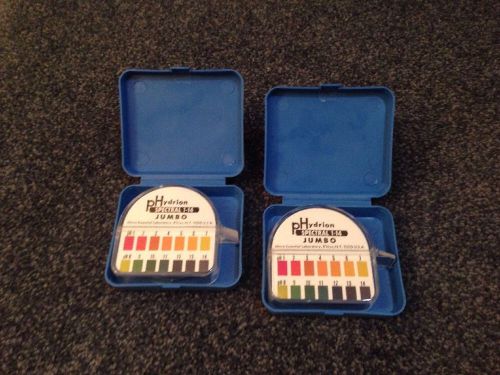 Micro essential lab hydrion spectral 1-14 ph test paper jumbo for sale