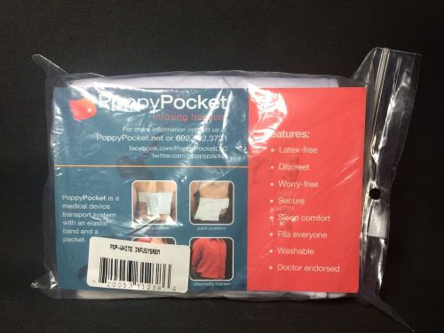 Poppy Pocket Chemotherapy Infusion Pump Holder Under Clothing Discreet NEW Belt