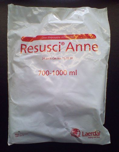 Lot of 17 Packs Laerdal Resusci Anne Disposable Airways 152250 FREE SHIPPING