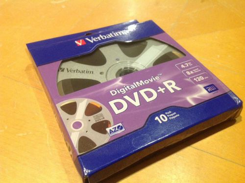 Verbatim DVD+R Recordable Dvd 10 Pack