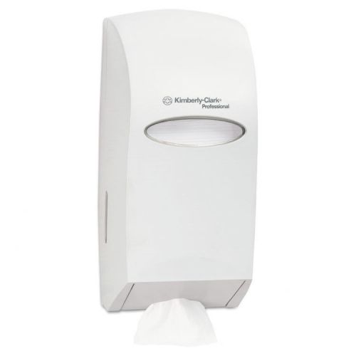 Kimberly-clark hygienic bathroom tissue dispenser white for sale