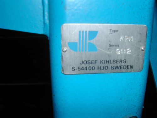 Josef kihlberg foot operated (air) pneumatic box stapler bottom carton stapler for sale