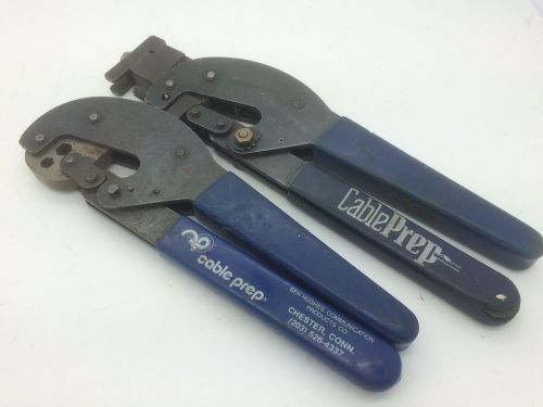 lot of two Cable Prep HCT-659 Crimping tool, and CT-659 Prep Crimer, free ship!
