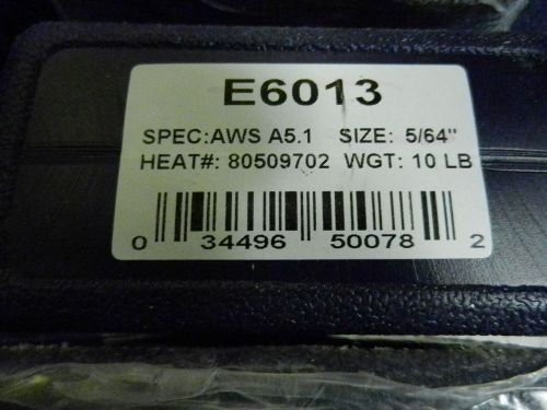 WASHINGTON ALLOY PREMIUM WELDING ELECTRODES E6013  5/64&#034; 10 LBS AWS A5.1