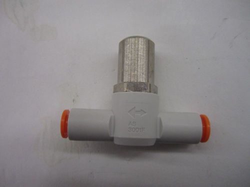 Flow control, Tamper proof, FLOW CONTROL W/FITTING FLOW CONTROL, SMC AS3001F-07D