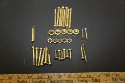 Brass bolts,nuts,washers for sale