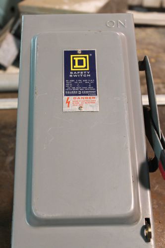 Square D Safety Switch Cat 361 Series E1