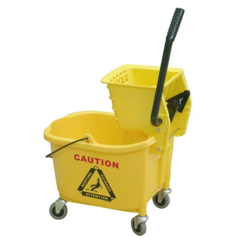 COMMERCIAL GRADE MOP BUCKET AND WRINGER
