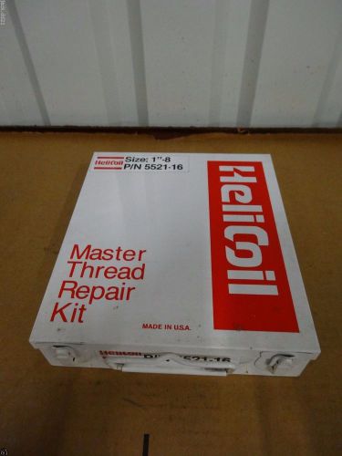 NEW Helicoil Master Thread Repair Kit No. 5521-19 Size 1&#034;-8 Coarse Threads NEW