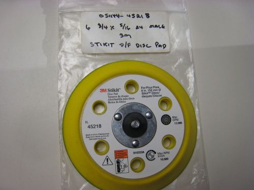3M Stikit Disc Pad Holder  6 inch  5/16-24 External # 45218