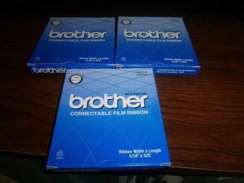 Brother Correctable Film Ribbon Ribbon Width x Length 5/16&#034; x 525&#039; Color Black