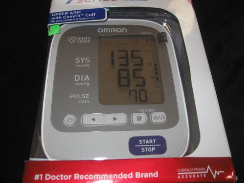 OMRON 7 SERIES ADVANCED ACCURACY UPPER ARM DIGITAL BLOOD PRESSURE MONITOR  NEW