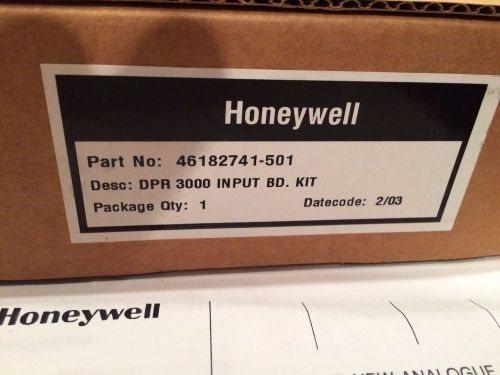 Honeywell DPR 3000 Input Board Kit Part No: 46182741-501 NIB **MAKE AN OFFER