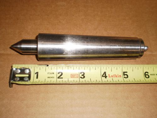 Nice spring loaded #4MT lathe live center No. 4 Morse Taper  ball bearing