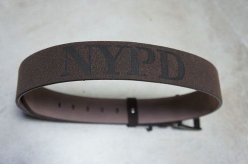 NYPD Equipment Belt Detective FBI CIA Police 125 cm 49 inch