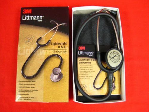 3M Littmann Lightweight II SE Stethoscope 2450 Black