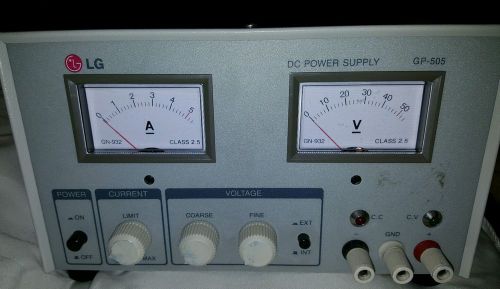 Lg gp-505 dc power supply for sale