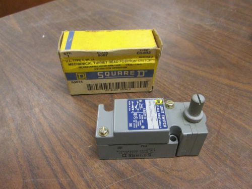 Square D Mechanical Turret Head Position Switch 90007 C54B2 Type 4, 6P, 13