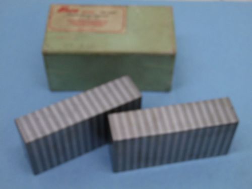 Set of (2) Magnetic Chuck Blocks, Parallels, ENCO 285-2050, 54003, 1&#034; x 2&#034; x 4&#034;