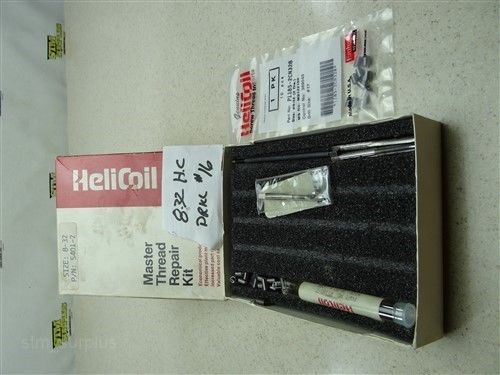 Heli-coil master thread repair kit 8-32 for sale