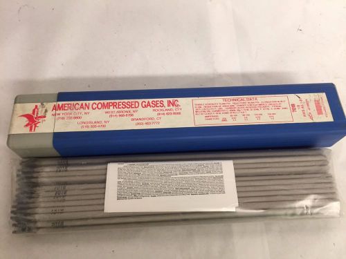 NEW Welding Electrodes AMERICAN COMPRESSED GASSES E 7018, 1/8 , 5lbs BEST PRICE