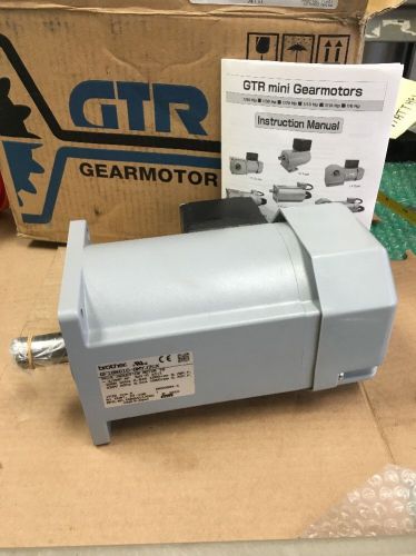BROTHER INDUCTION MOTOR GF18N010-BMYJ2CX 1/6HP, 10:1Ratio, 3Phase ***NEW***