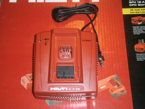 HILTI - C 4/36 BATTERY CHARGER BRAND NEW