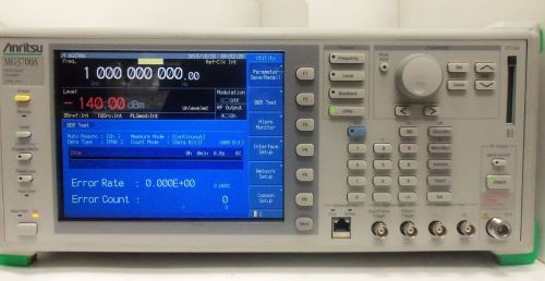 Anritsu MG3700A Vector Signal Generator Opt 2 6200908136 Equipment Communication