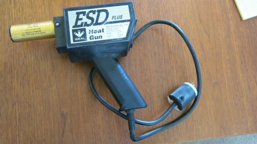 Ideal esd plus heat gun 46-113 120v 4.5a 60hz hot / cold-tested and working for sale