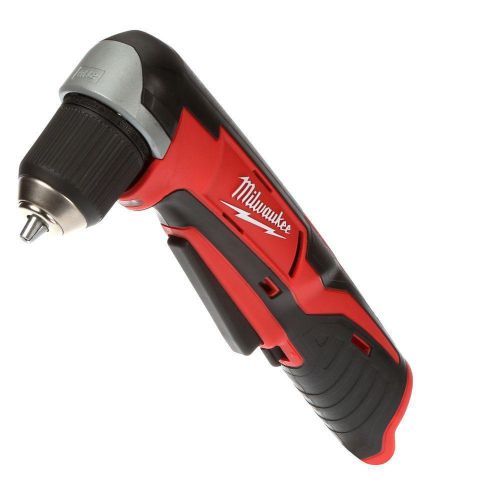 Milwaukee m12 12-volt lithium-ion 3/8 in cordless right angle drill (tool-only) for sale