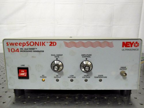H127256 NEY Ultrasonics SweepSonik2 DualSweep Generator 104-S2DG-18T-208V-A